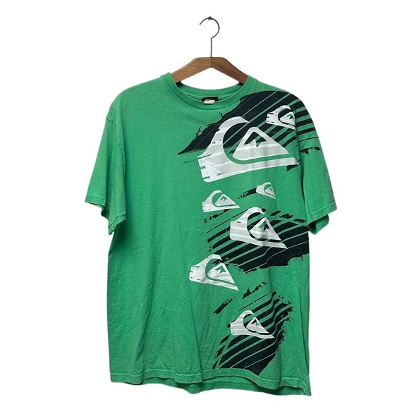 Vintage Y2K Quicksliver Surf Wear All Over Print Shirt - Picture 1 of 5